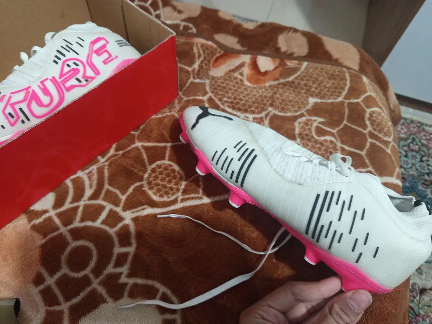 کفش چمن سایز 42 پوما فیوچر|کیف، کفش، کمربند|گلبهار, شهر جدید گلبهار|دیوار