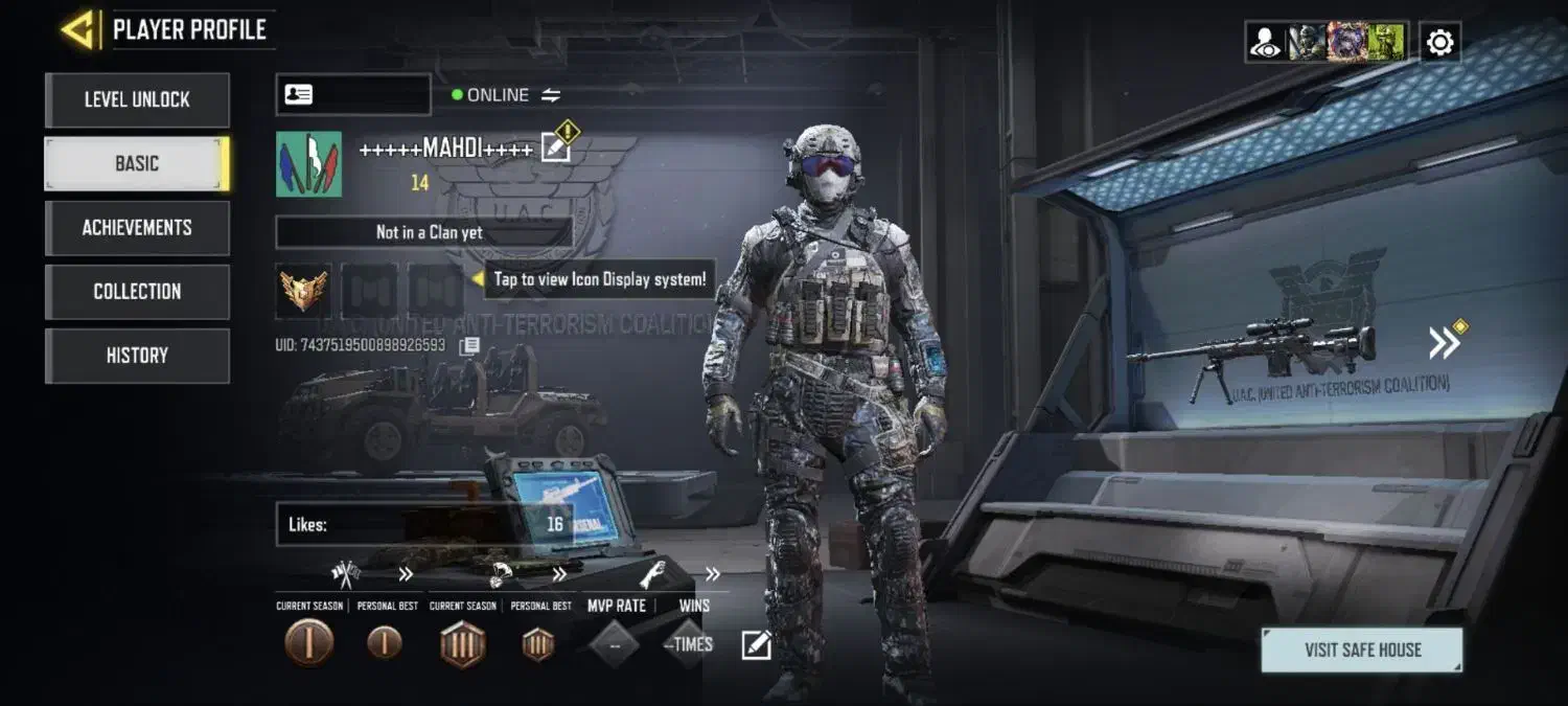 اکانت کالاف خام|کنسول، بازی ویدئویی و آنلاین|لاهیجان, شهرک سلمان فارسی|دیوار