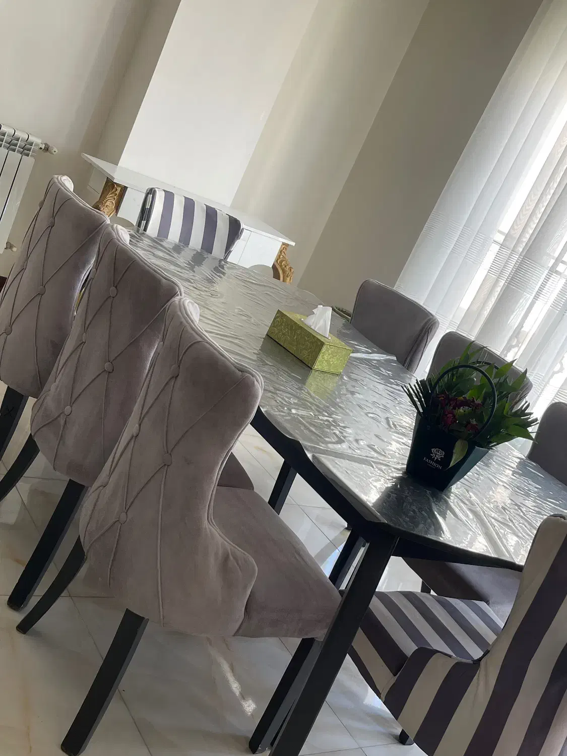 میز ناهار خوری|میز و صندلی غذاخوری|رودهن, |دیوار