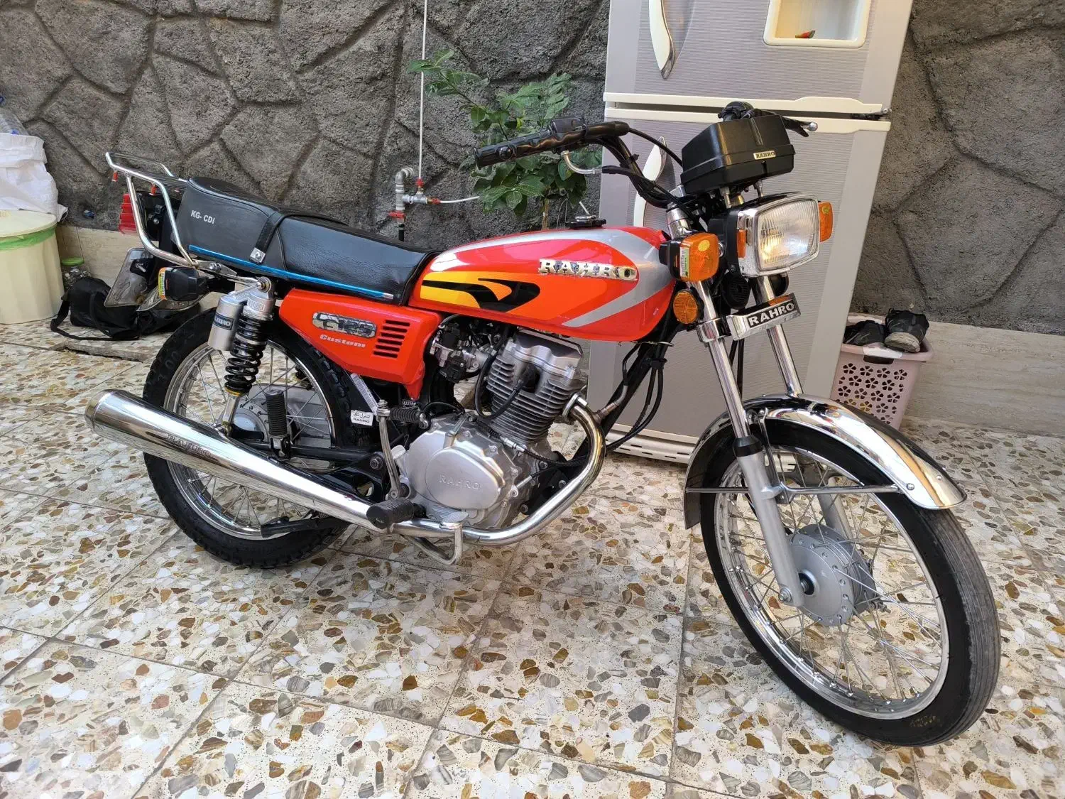 فروش موتور سیکلت رهرو 125|موتورسیکلت|اردستان, |دیوار