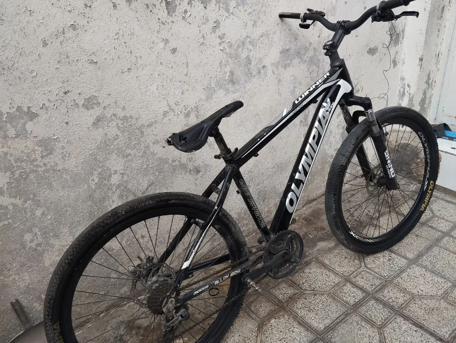 دوچرخه ۲۶|دوچرخه، اسکیت، اسکوتر|شیراز, قلعه نو|دیوار