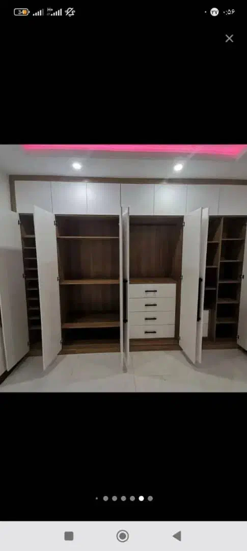 تعمیرات و ساخت کمد کابینت|جاکفشی، کمد، دراور|اهواز, کوی باهنر|دیوار