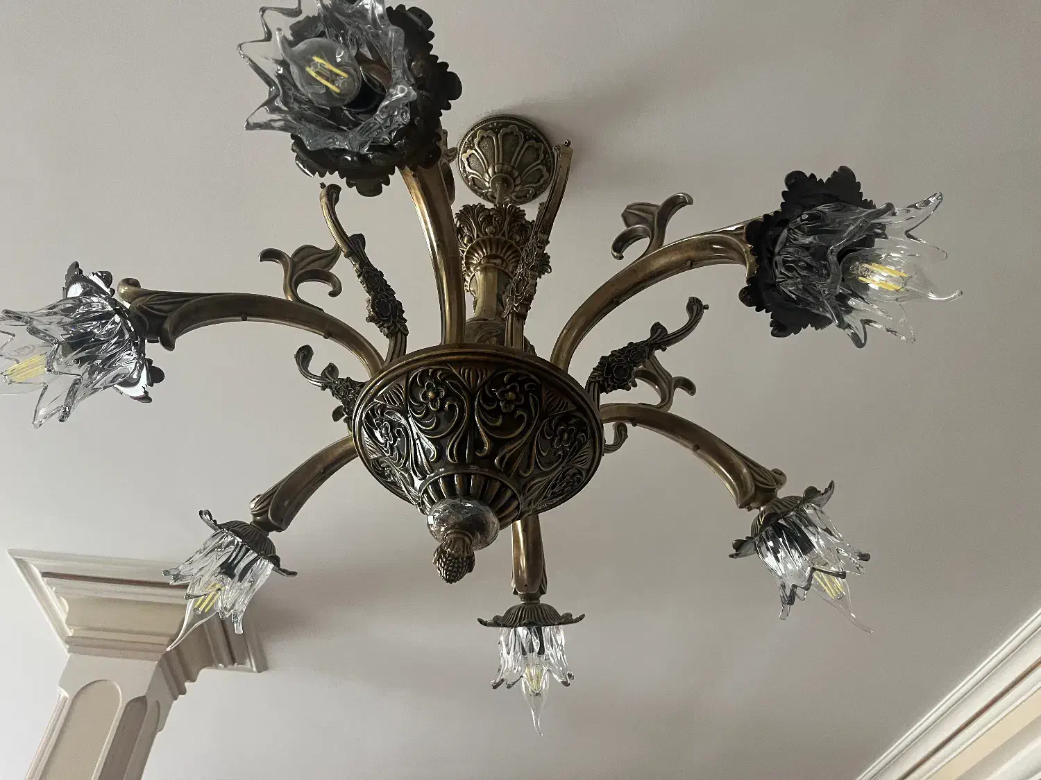 لوستر|لوستر و چراغ آویز|اراک, |دیوار