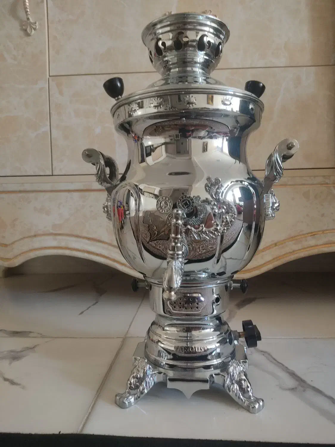 سماور برنز ونوش|سماور، چای‌ساز، قهوه‌ساز|مشگین شهر, |دیوار