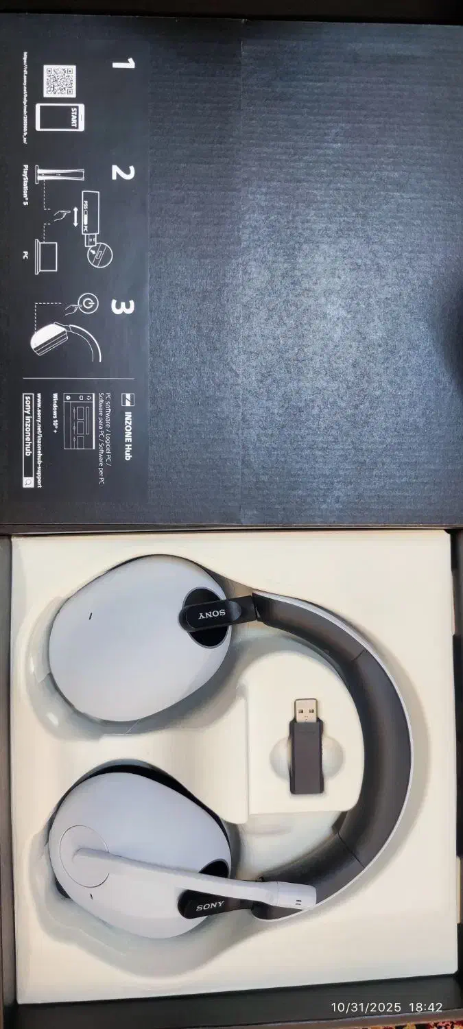 هدست سونی اینزون اچ ۹ Inzone h9 و دوربین PS5|کنسول، بازی ویدئویی و آنلاین|اسلام‌شهر, مطهری|دیوار