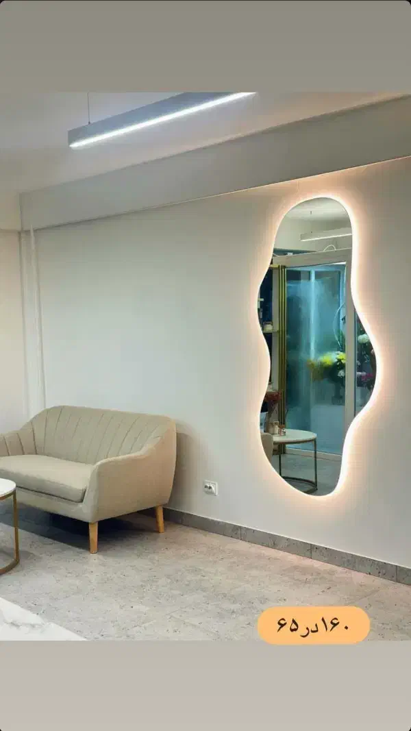 آینه قدی|آینه|قم, شاه ابراهیم|دیوار