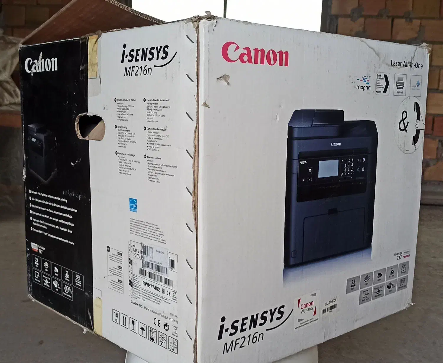 پرینتر چهار کاره Canon اصل کره جنوبی|پرینتر، اسکنر، کپی، فکس|قائم‌شهر, |دیوار