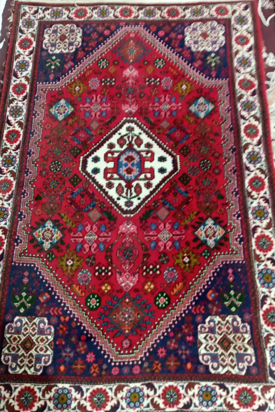 قالی دستبافت|فرش|اقلید, |دیوار