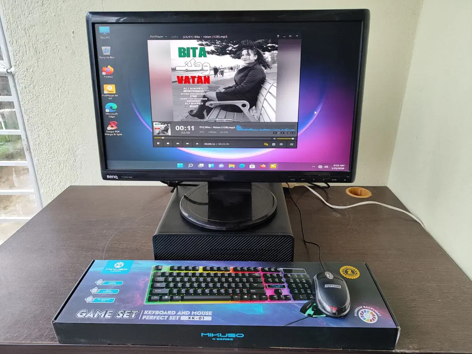 مینی کیس A10 رم ۸ هارد ۵۰۰ و m2 ۱۲۸ گرافیک R7|رایانه رومیزی|چالوس, |دیوار