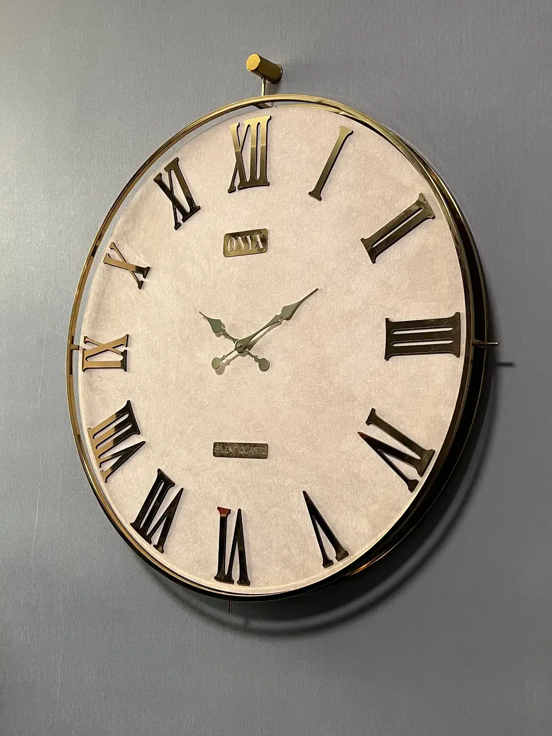 ساعت دیواری مدل ویکتوریا طلایی کرم|ساعت دیواری و تزئینی|تهران, تهرانپارس غربی|دیوار