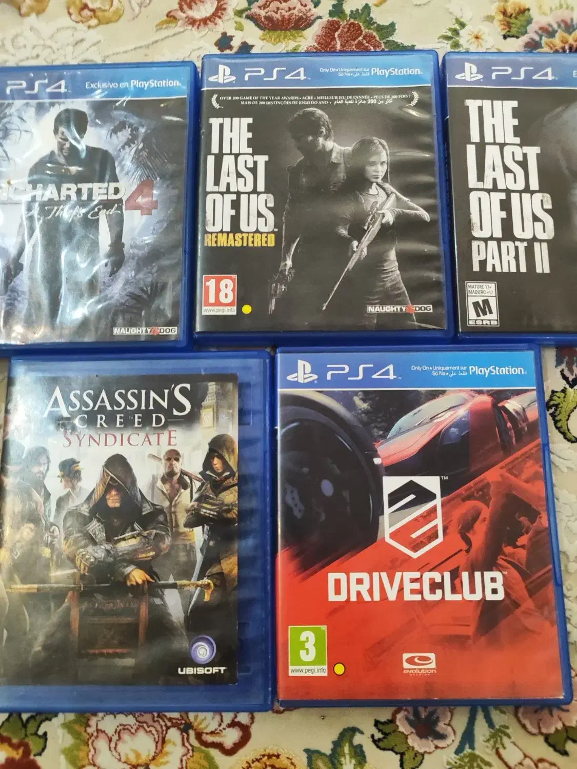 دیسک ps4|کنسول، بازی ویدئویی و آنلاین|رشت, جانبازان|دیوار