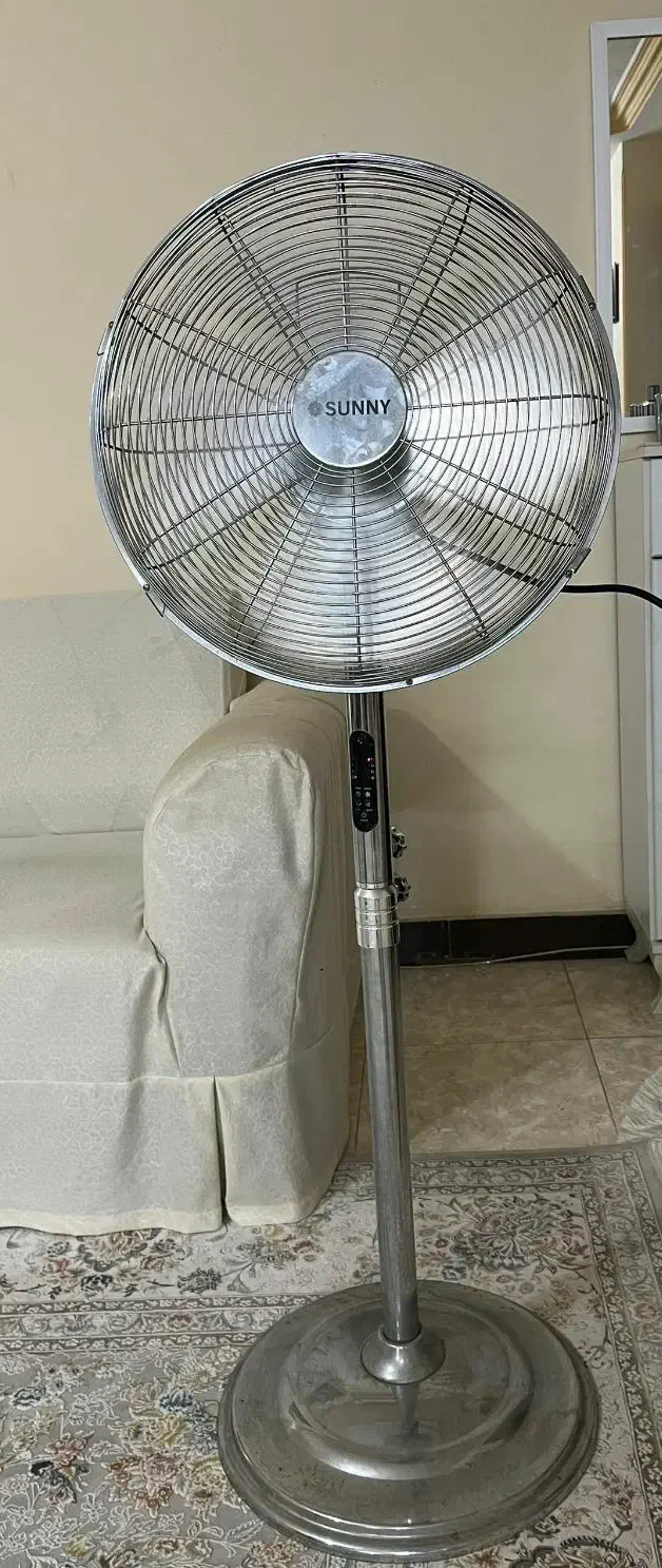 پنکه تمام استیل پایه بلند سانی (اصل)|پنکه و تصفیهکنندهٔ هوا|رشت, عینک|دیوار