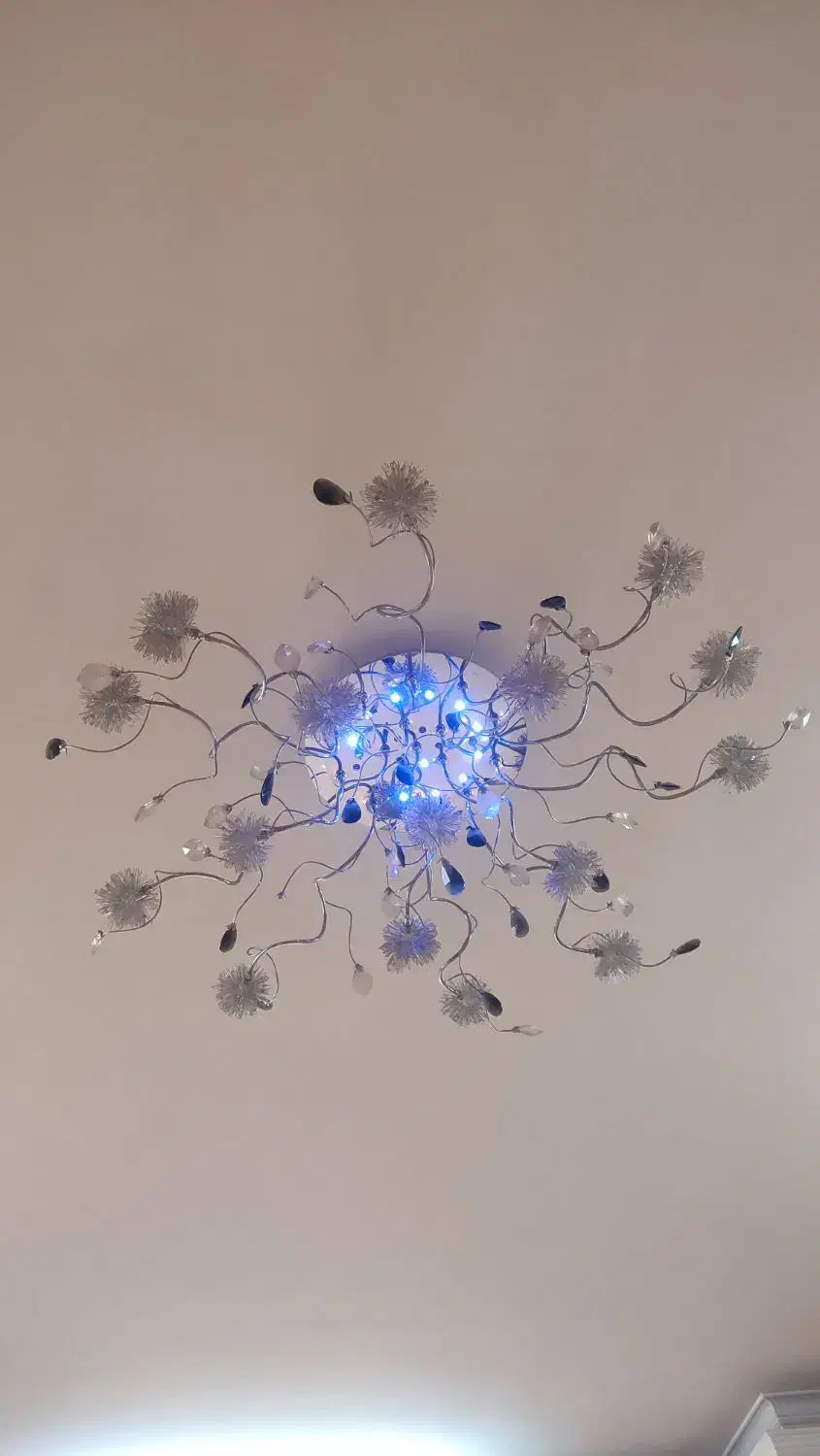 لوستر ۱۶ شاخه کنترلی|لوستر و چراغ آویز|تهران, جنت‌آباد مرکزی|دیوار