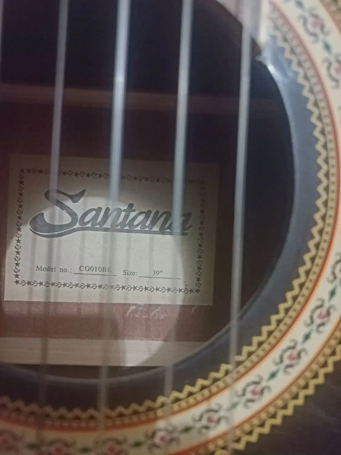 گیتار اسپانیایی سانتانا CG010BK|گیتار، بیس، امپلیفایر|گرگان, |دیوار