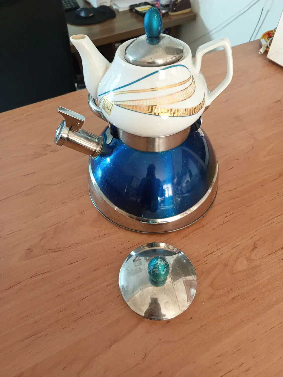 کتری و قوری استیل|قوری، کتری، قهوهساز دستی|تهران, تهرانپارس شرقی|دیوار