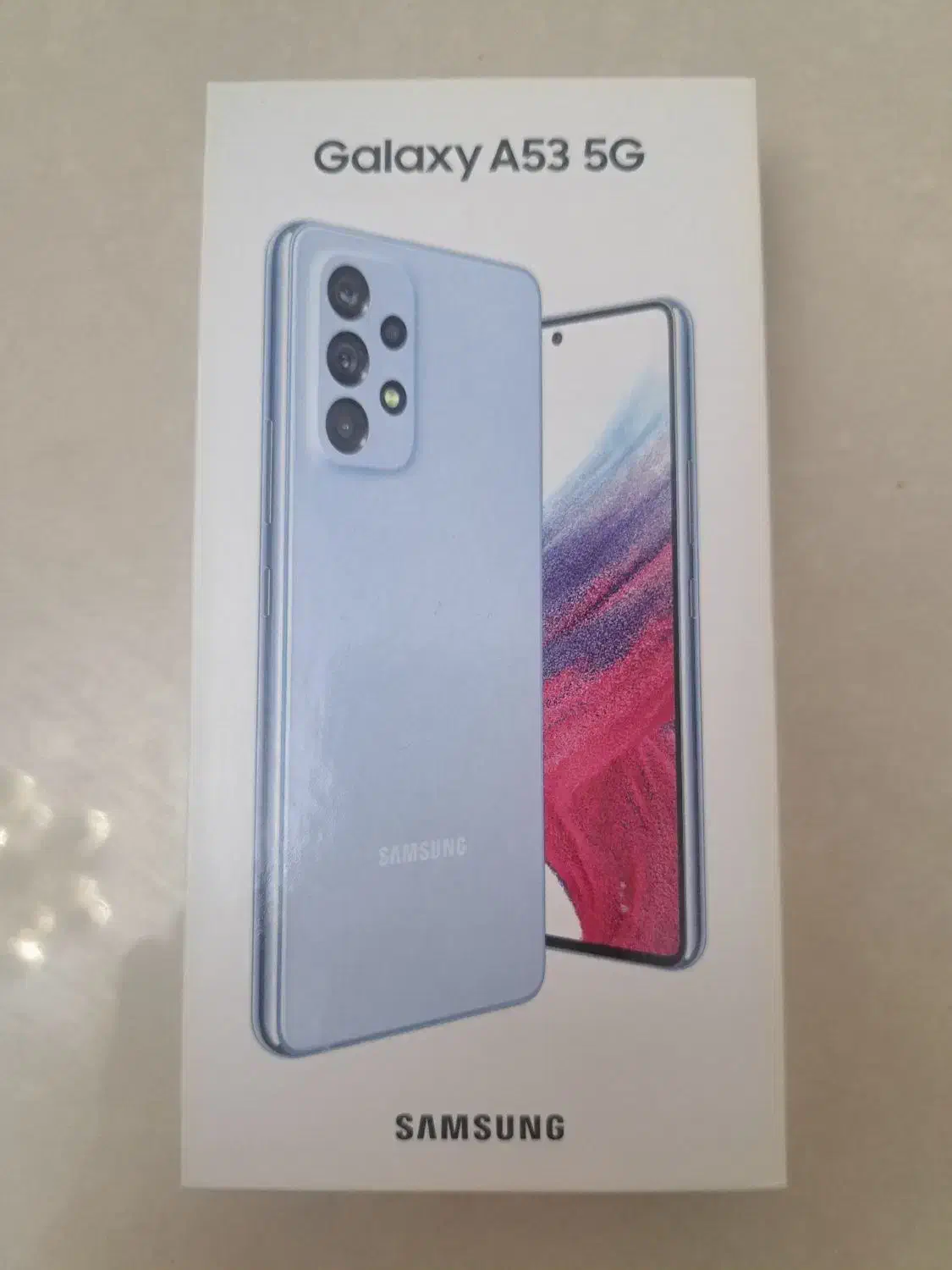 گوشیA53 حافظه ۲۵۶ رم ۸ در حد نو|موبایل|شهریار, شهرک شاهد|دیوار