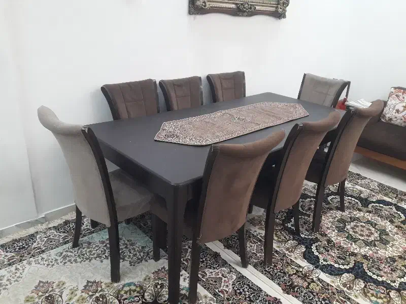 میز نهار خوری|میز و صندلی غذاخوری|سنندج, |دیوار