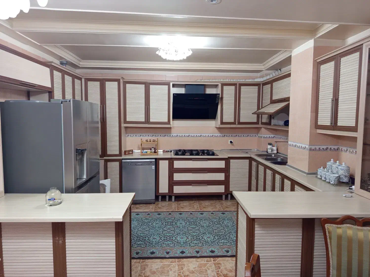 کابینت اشپزخانه|آب‌چکان و نظم‌دهنده ظروف|قدس, شهر‌قدس|دیوار