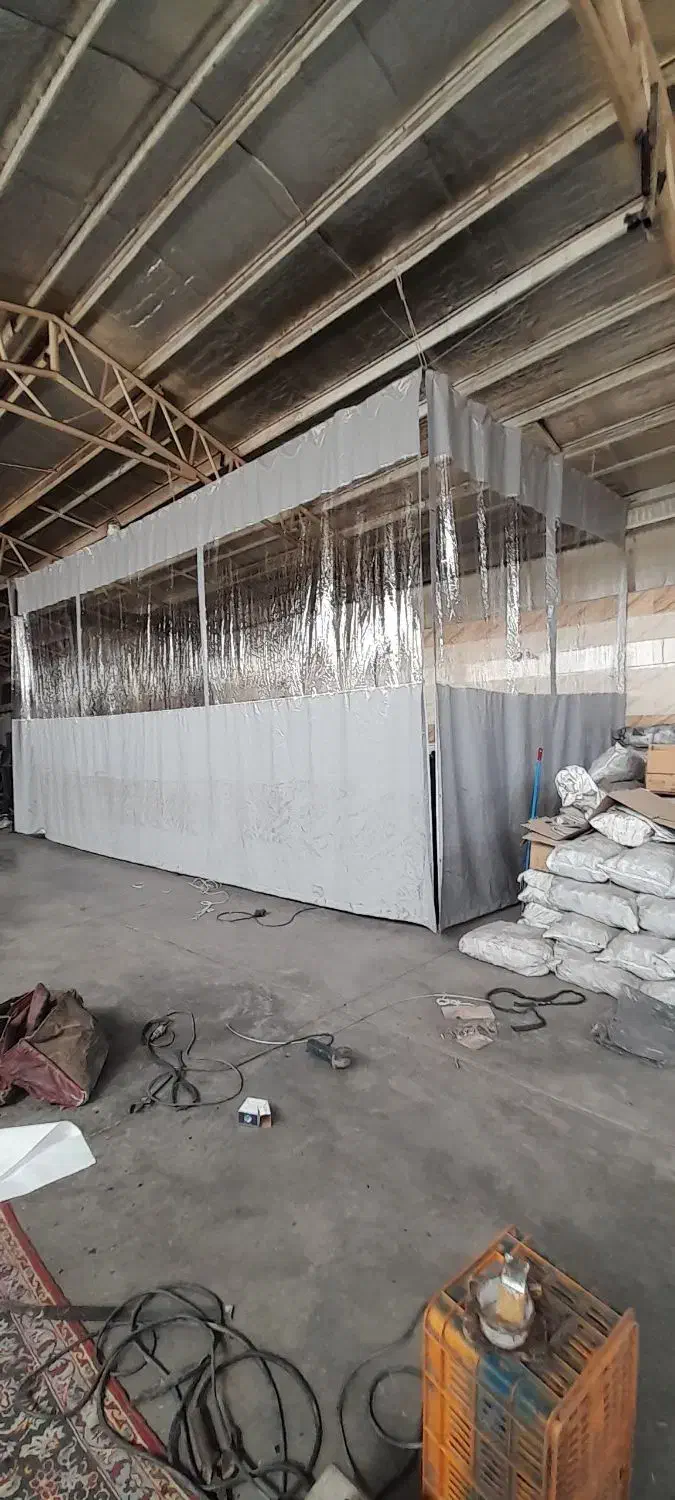 پرده طلقی  ساده و مگنتی|پرده، رانر، رومیزی|اصفهان, عسگریه|دیوار