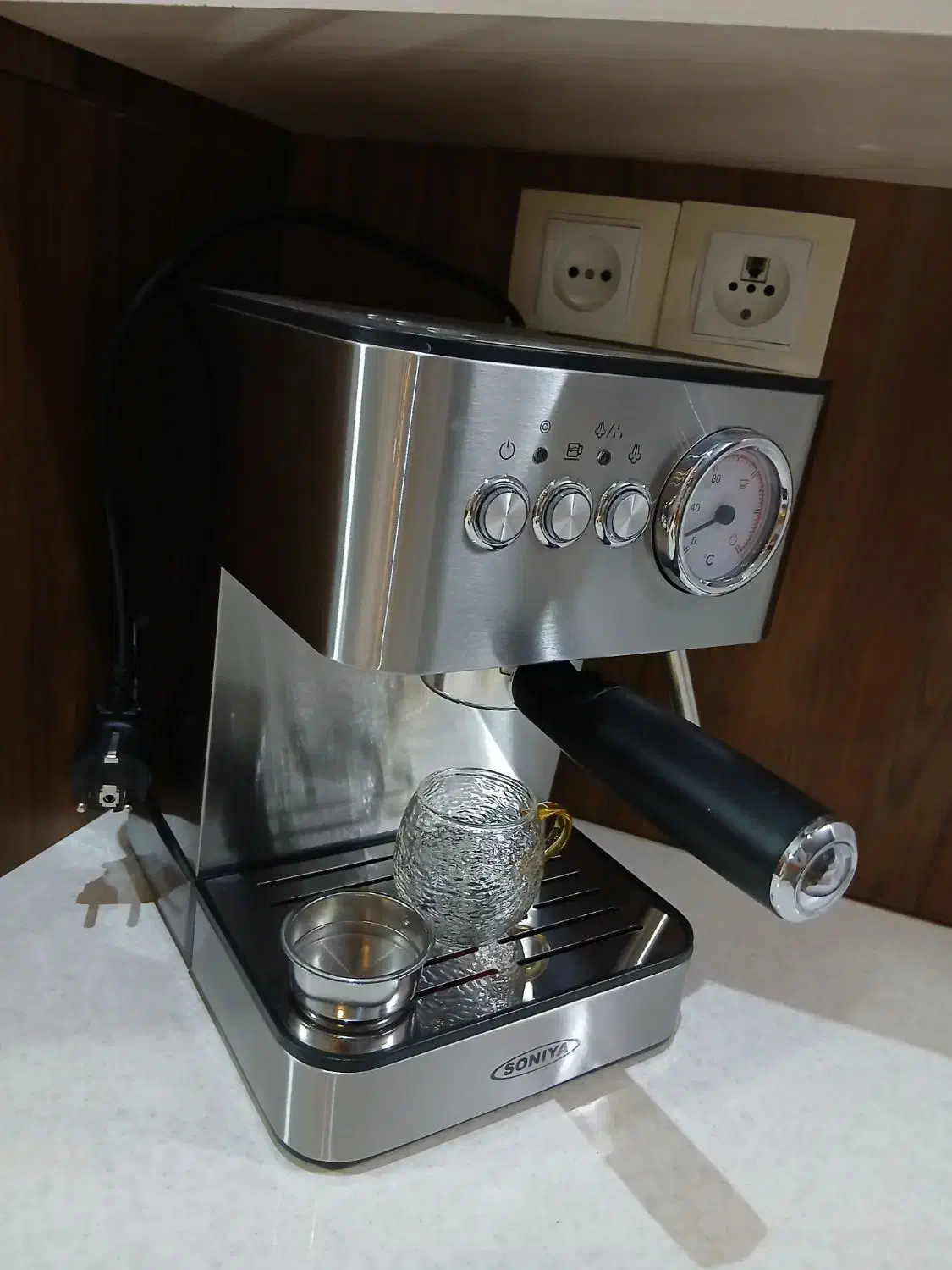 اسپرسو ساز قهوه ساز|سماور، چای‌ساز، قهوه‌ساز|کاشان, مدرس|دیوار