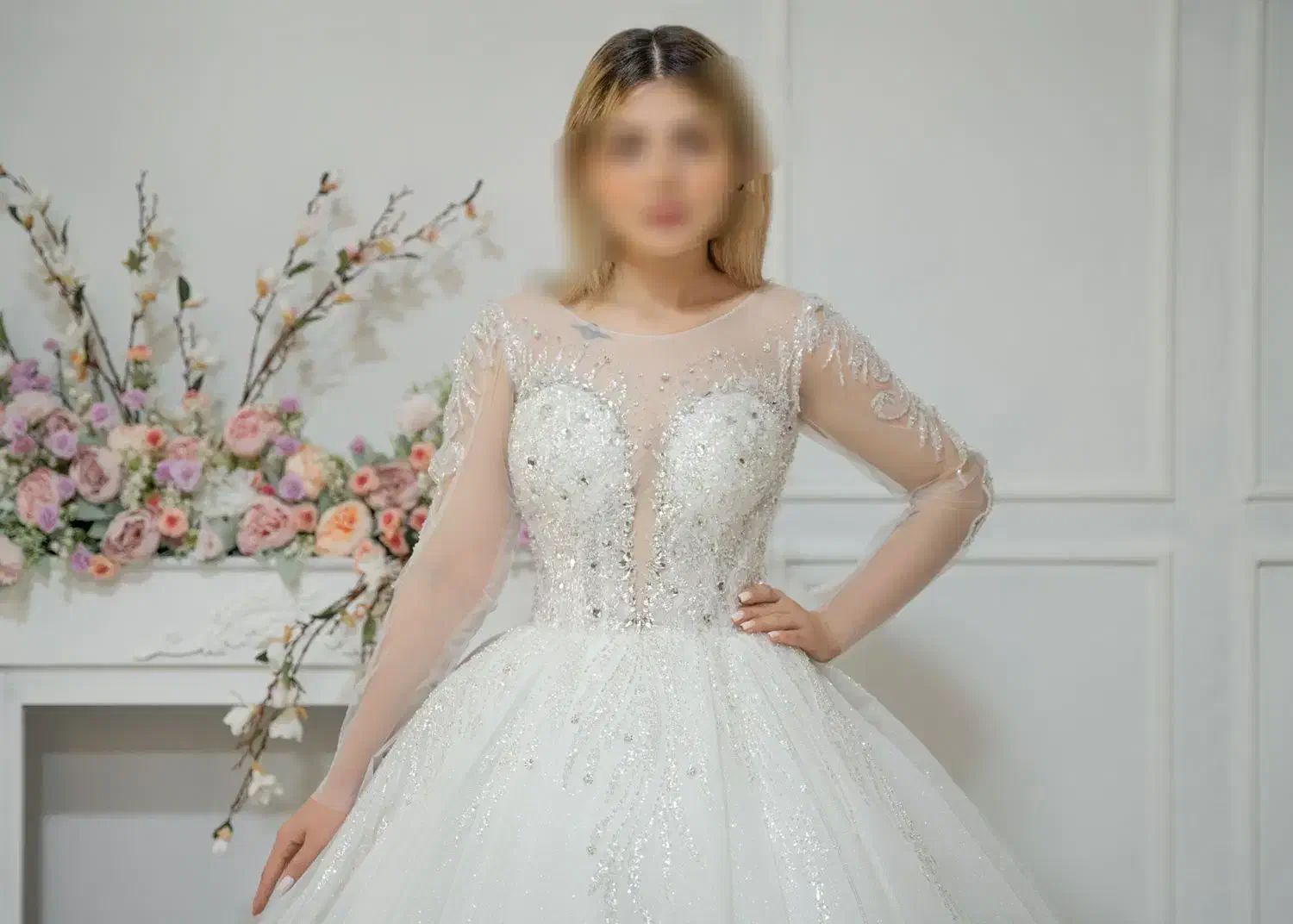 لباس عروس شیک و تن پوش۱|لباس|شیروان (خراسان), |دیوار