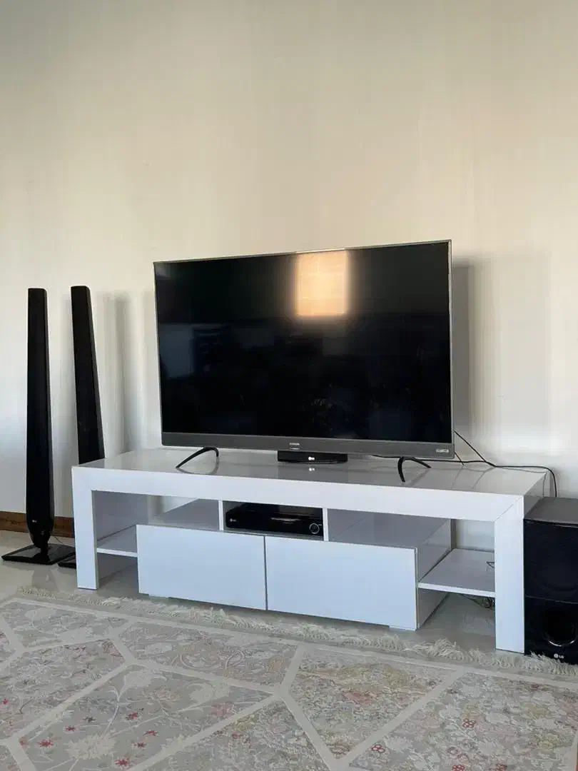 میز تلوزیون و میز جلو مبلی باهم|مبلمان خانگی و میز عسلی|گرگان, |دیوار