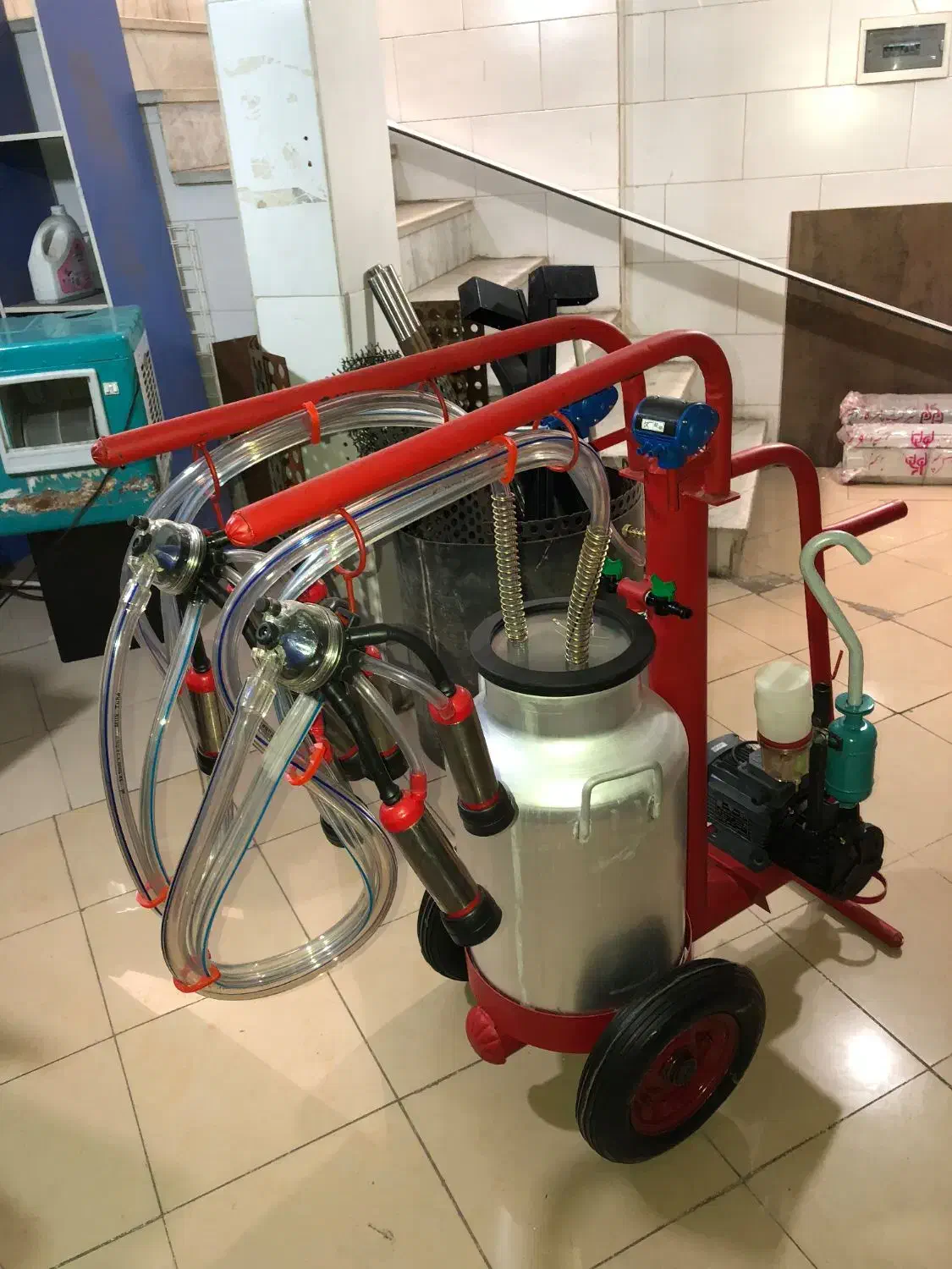 دستگاه شیردوش دو واحده دو پولساتور|ماشینآلات صنعتی|قزوین, |دیوار