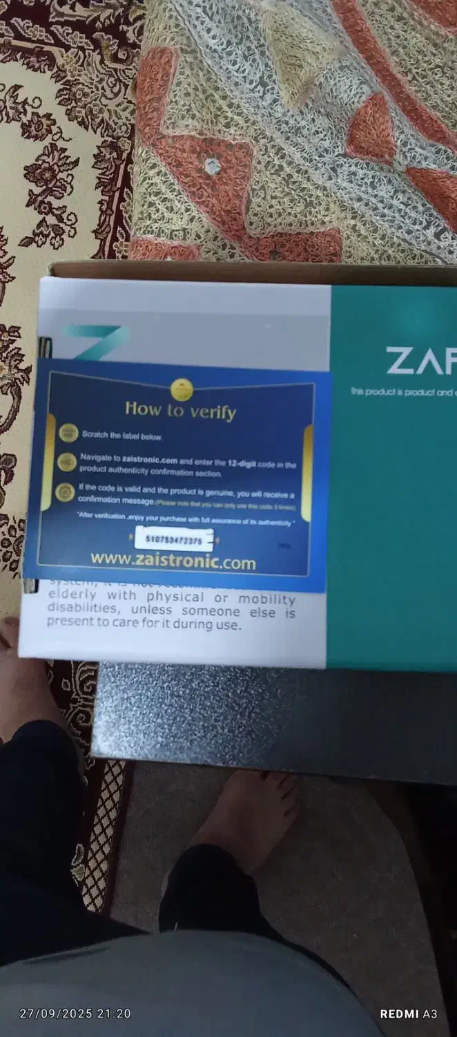یک عدد زانوبند حرارتی زاپیامکس اصلی|آرایشی، بهداشتی، درمانی|شیراز, شهرک مهدیه|دیوار