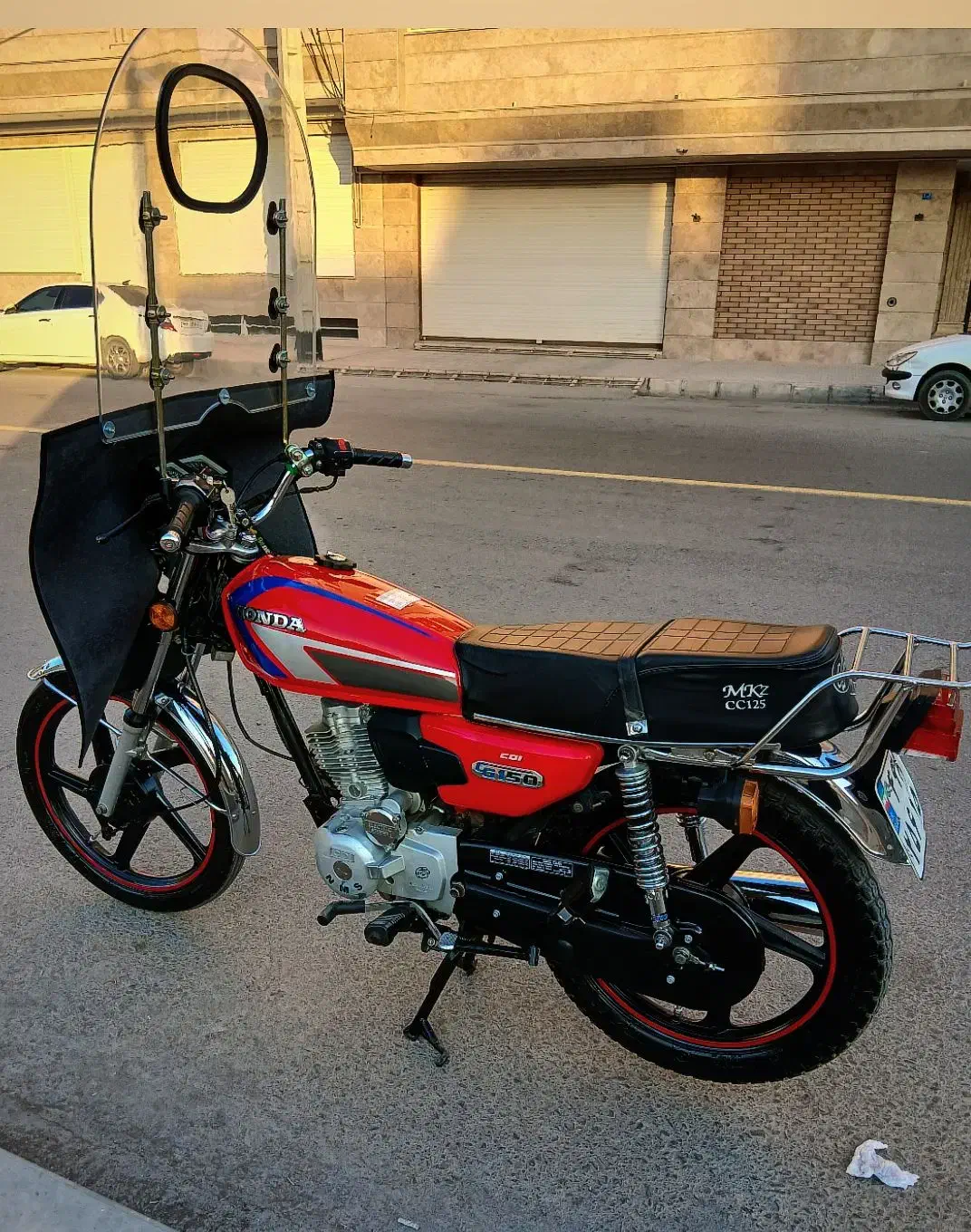 موتور هوندا 150|موتورسیکلت|قم, سراجه (۱۵ خرداد)|دیوار