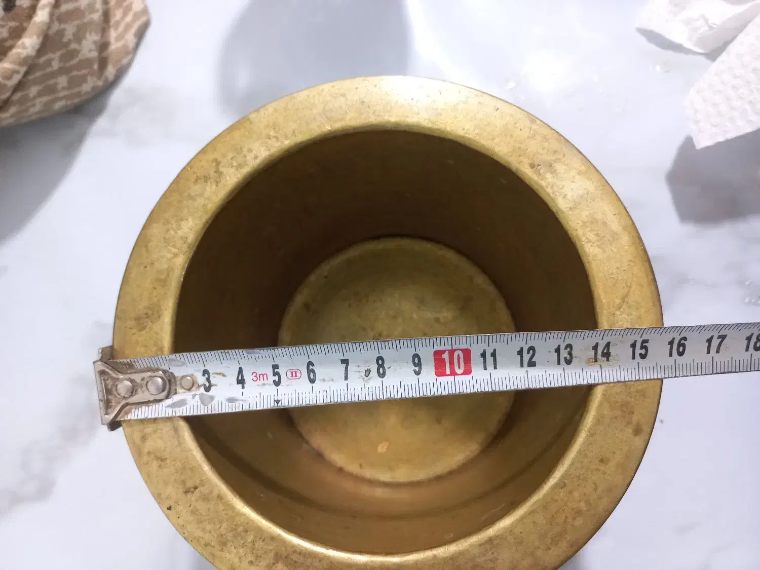 هاونگ برنجی قدیمی،سنگین،بزرگ|کلکسیون اشیاء عتیقه|تهران, ائمه اطهار|دیوار