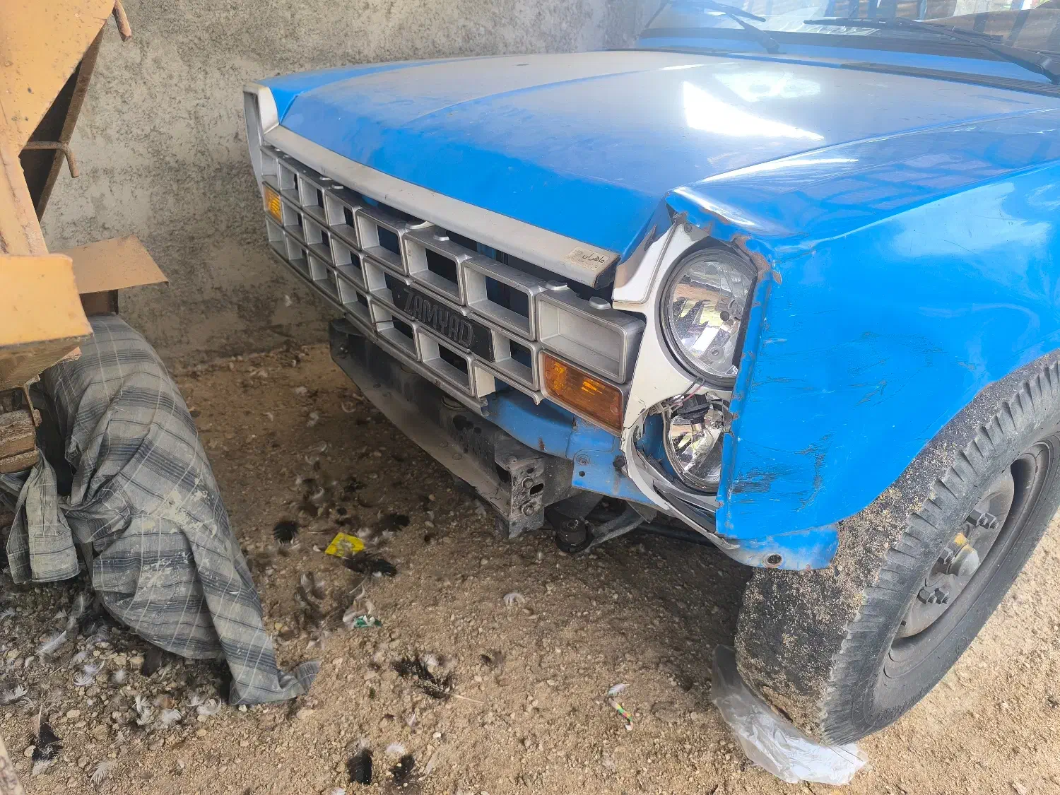 فروش نیسان آبی کم کارکرد مدل ۹۶|خودرو سواری و وانت|فومن, |دیوار