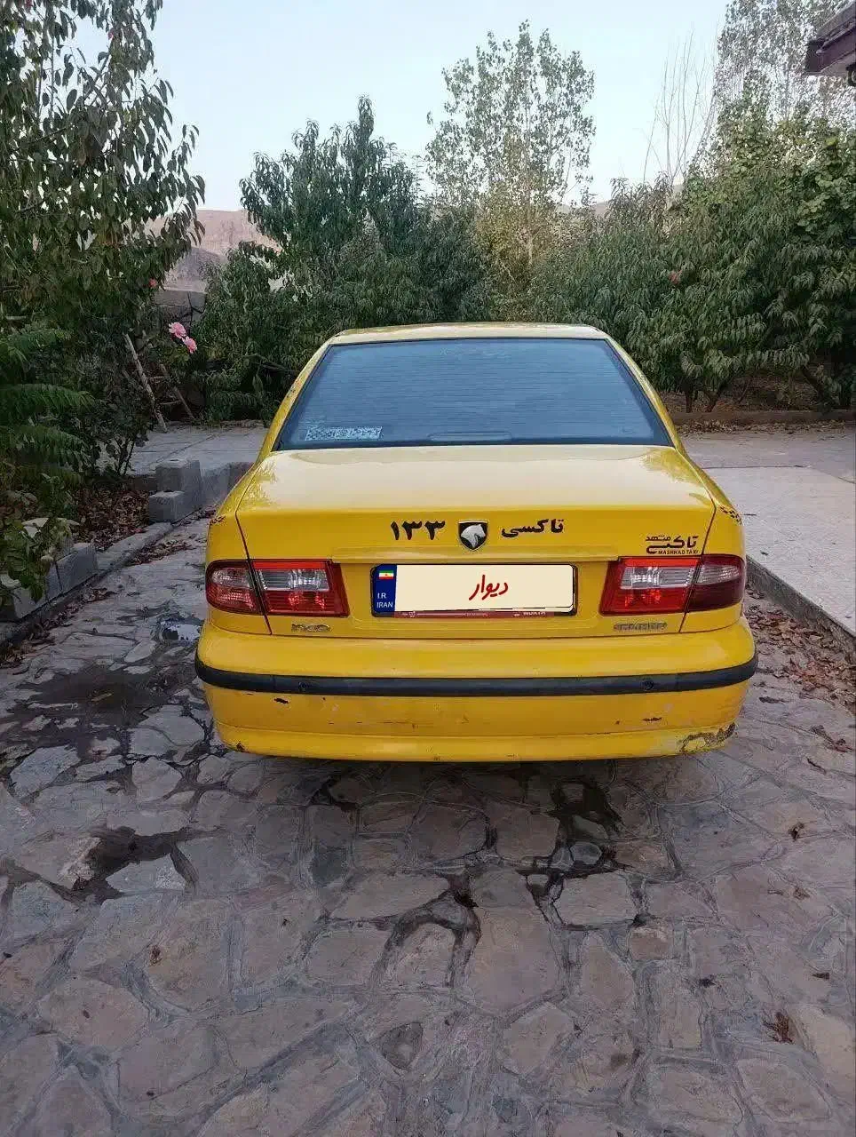 تاکسی سمند ef7 مدل ۹۷|خودرو سواری و وانت|مشهد, صداقیه|دیوار