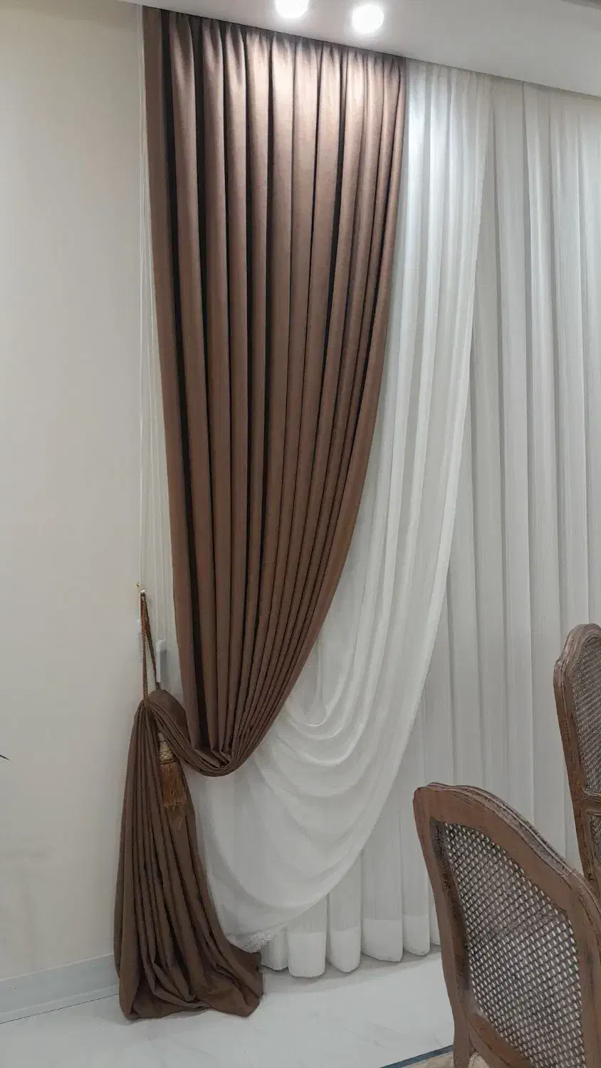 گالری پرده بخشی|پرده، رانر، رومیزی|گلبهار, شهر جدید گلبهار|دیوار