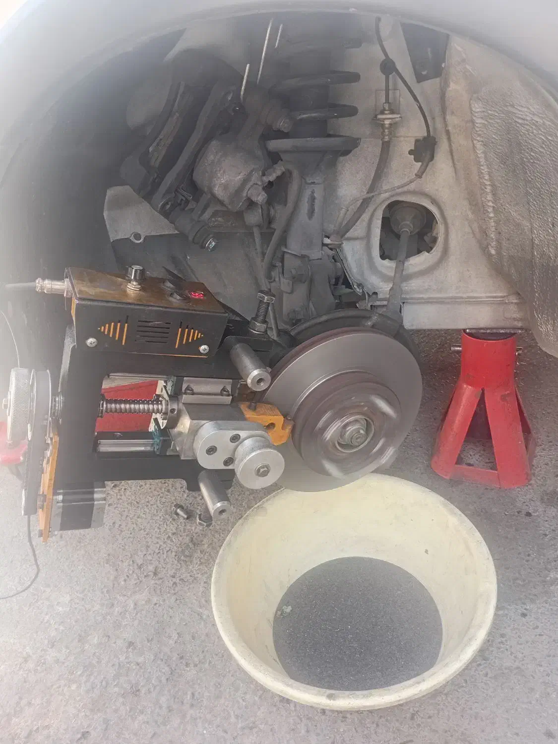 تراش دیسک چرخ درجا 100 % تضمینی|خدمات موتور و ماشین|اسلام‌شهر, شهرک قائمیه|دیوار