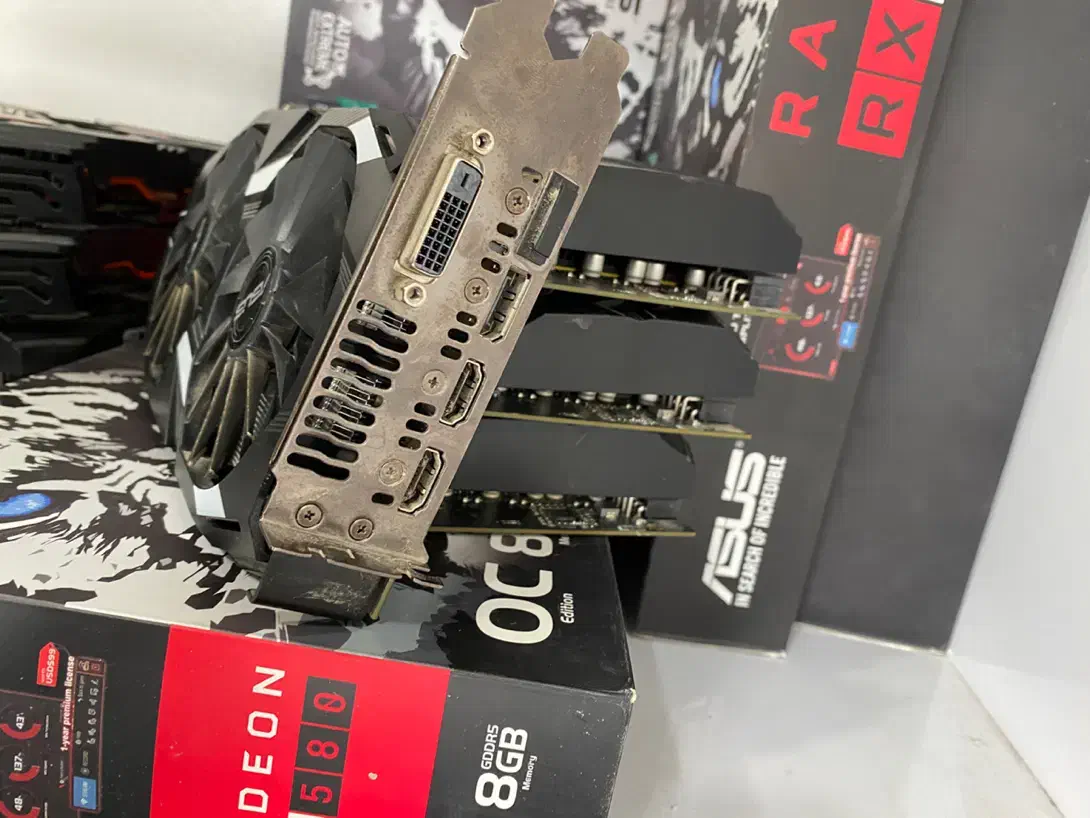 گرافیک Rx 580 Asuse|قطعات و لوازم جانبی رایانه|شیراز, آزادگان|دیوار