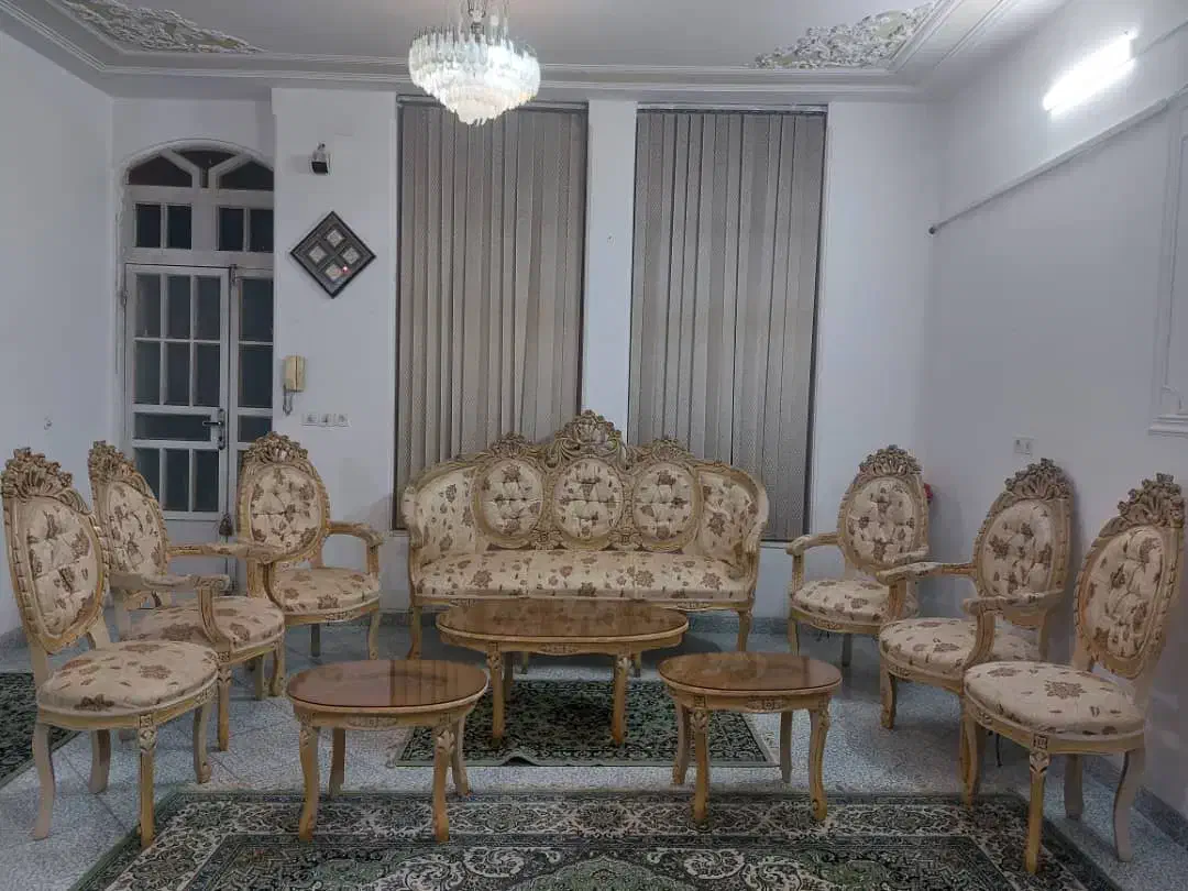 مبل سلطنتی ۹ نفره|مبلمان خانگی و میز عسلی|کازرون, |دیوار