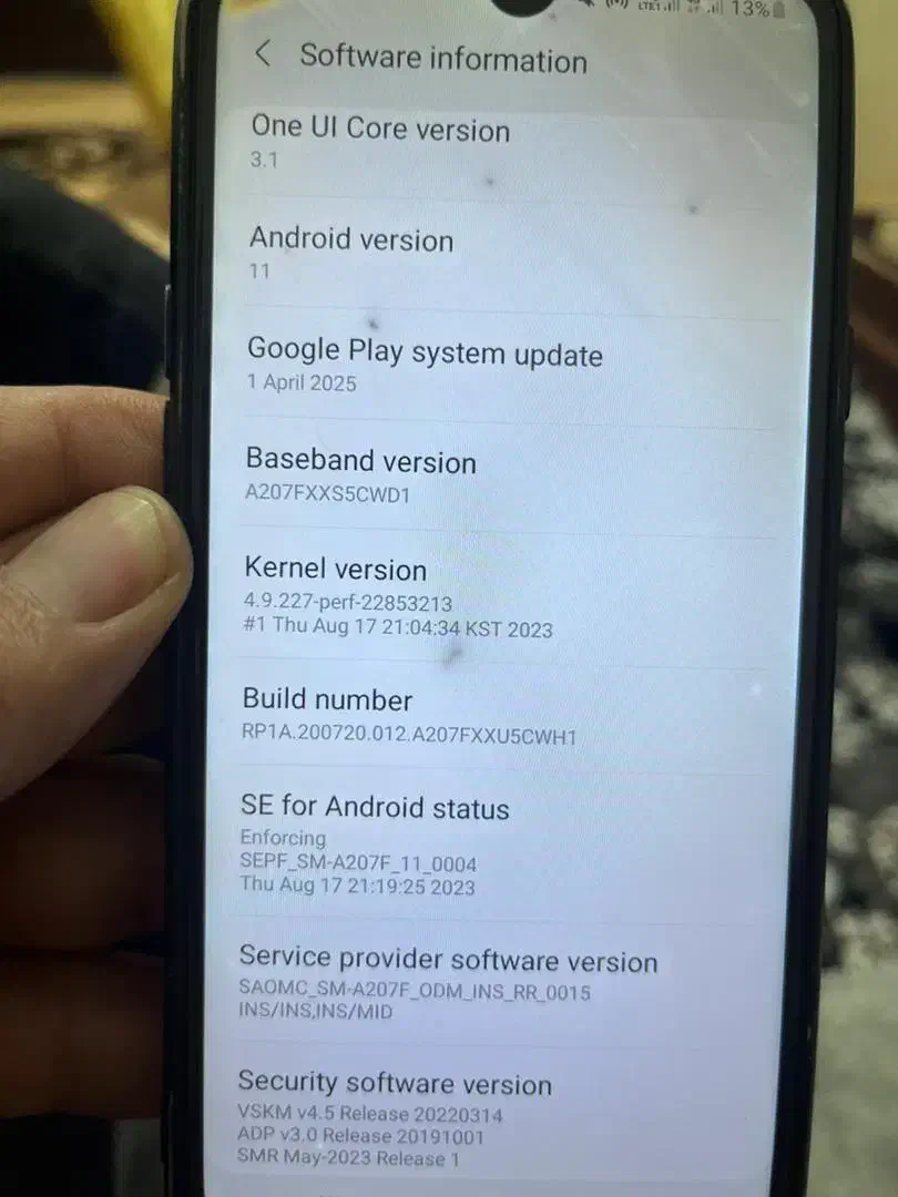 موبایل (گوشی) سامسونگ a20s|موبایل|کرج, اصفهانیها|دیوار