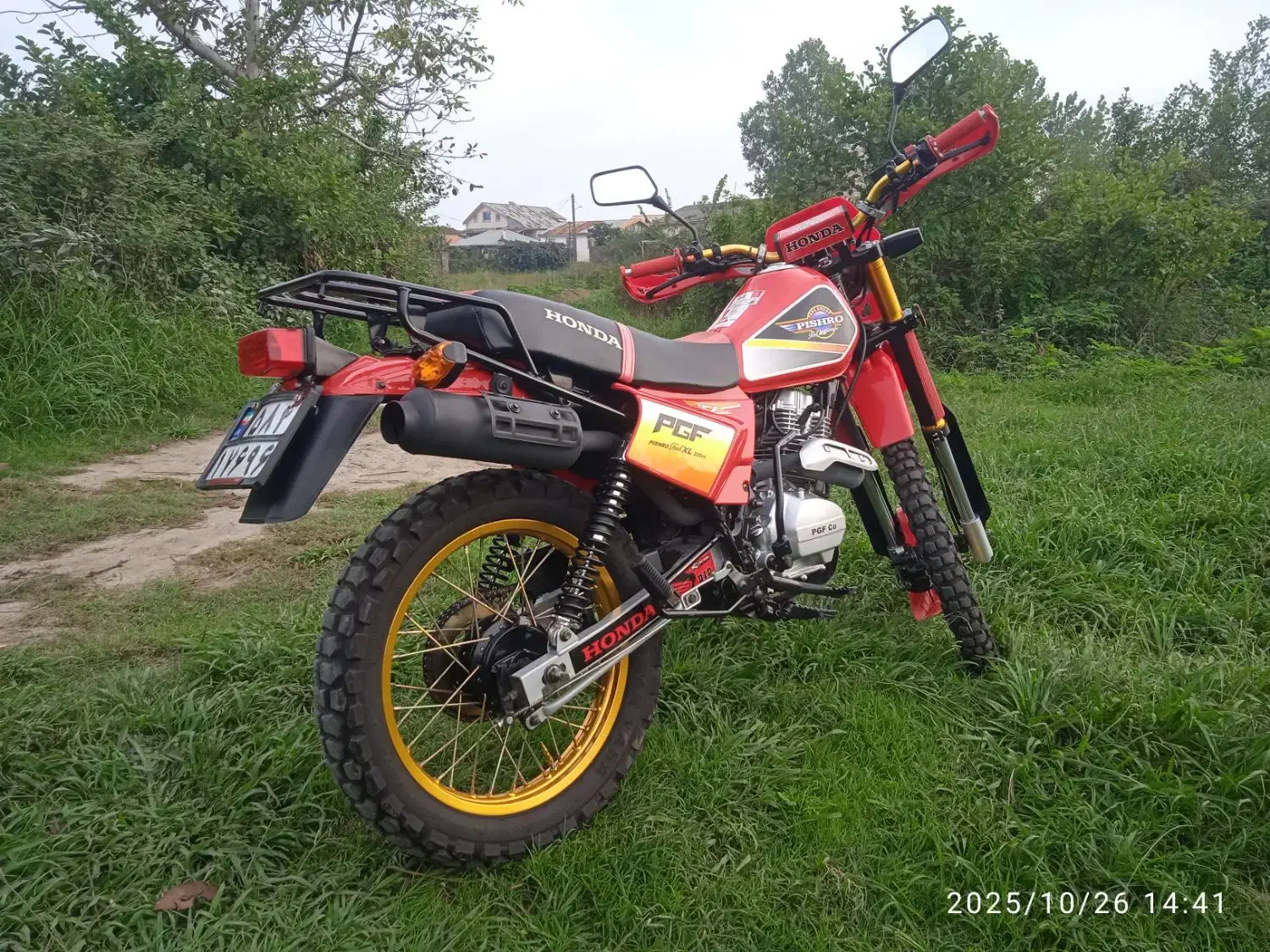 موتورسیکلت انژکتور پیشرو xl200|موتورسیکلت|رودسر, |دیوار