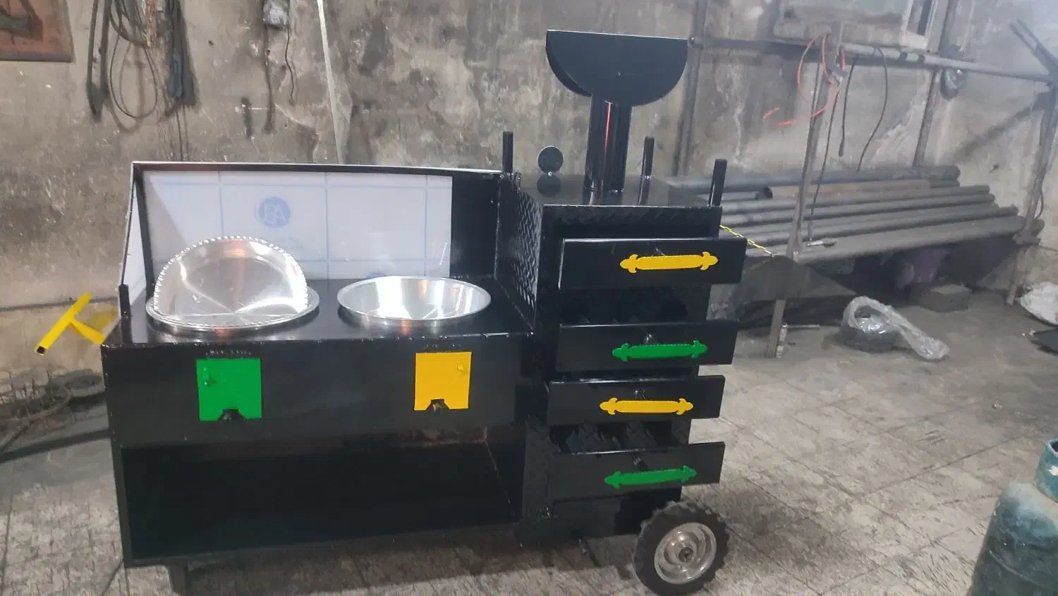 دستگاه بلال تنوری.میز کار آش و عدسی.ترخینه.صورتی|کافی‌شاپ و رستوران|خاوران, |دیوار