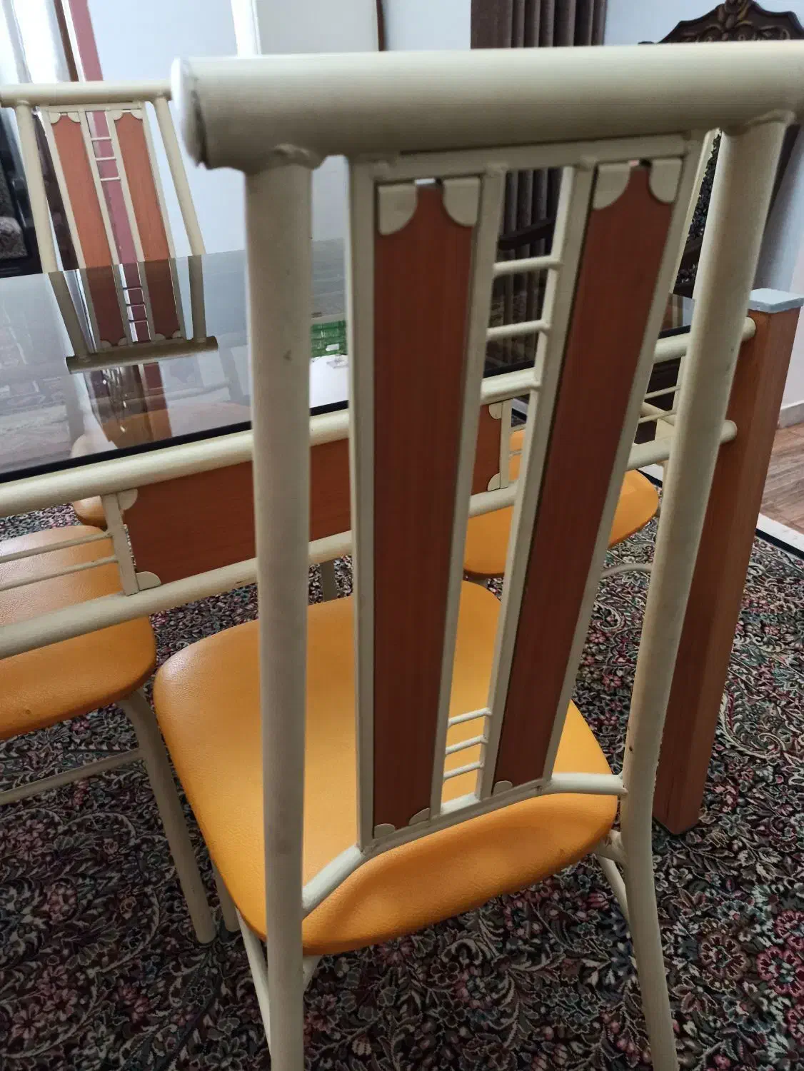 میز اشپزخانه ۴نفره|میز و صندلی غذاخوری|جیرفت, |دیوار