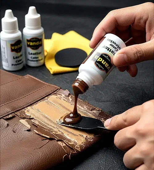 ترمیم کننده ترک خوردگی چرم وچرم مصنوعی ونداشیمی|آرایشی، بهداشتی، درمانی|شاهرود, |دیوار