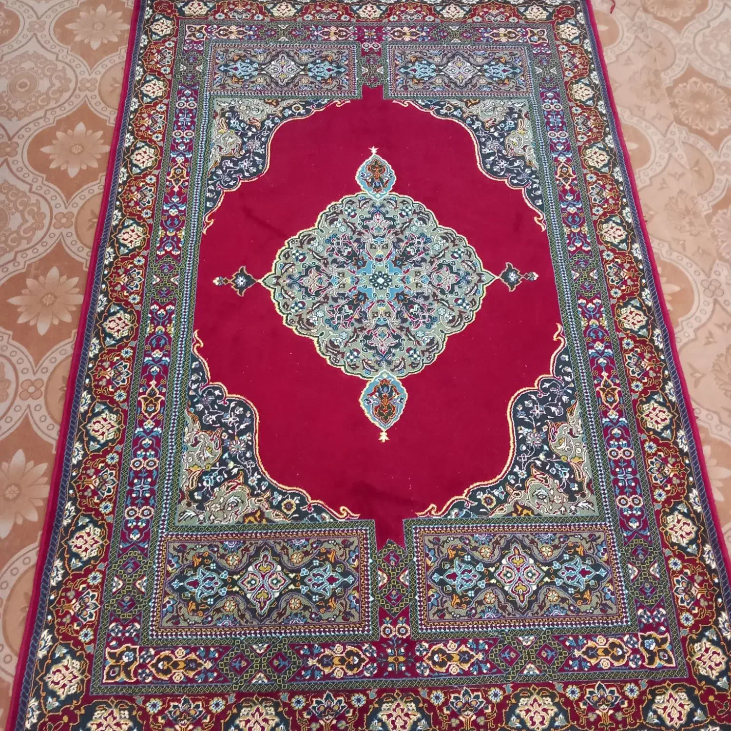 فرش ۶ متری|فرش|قیدار, |دیوار