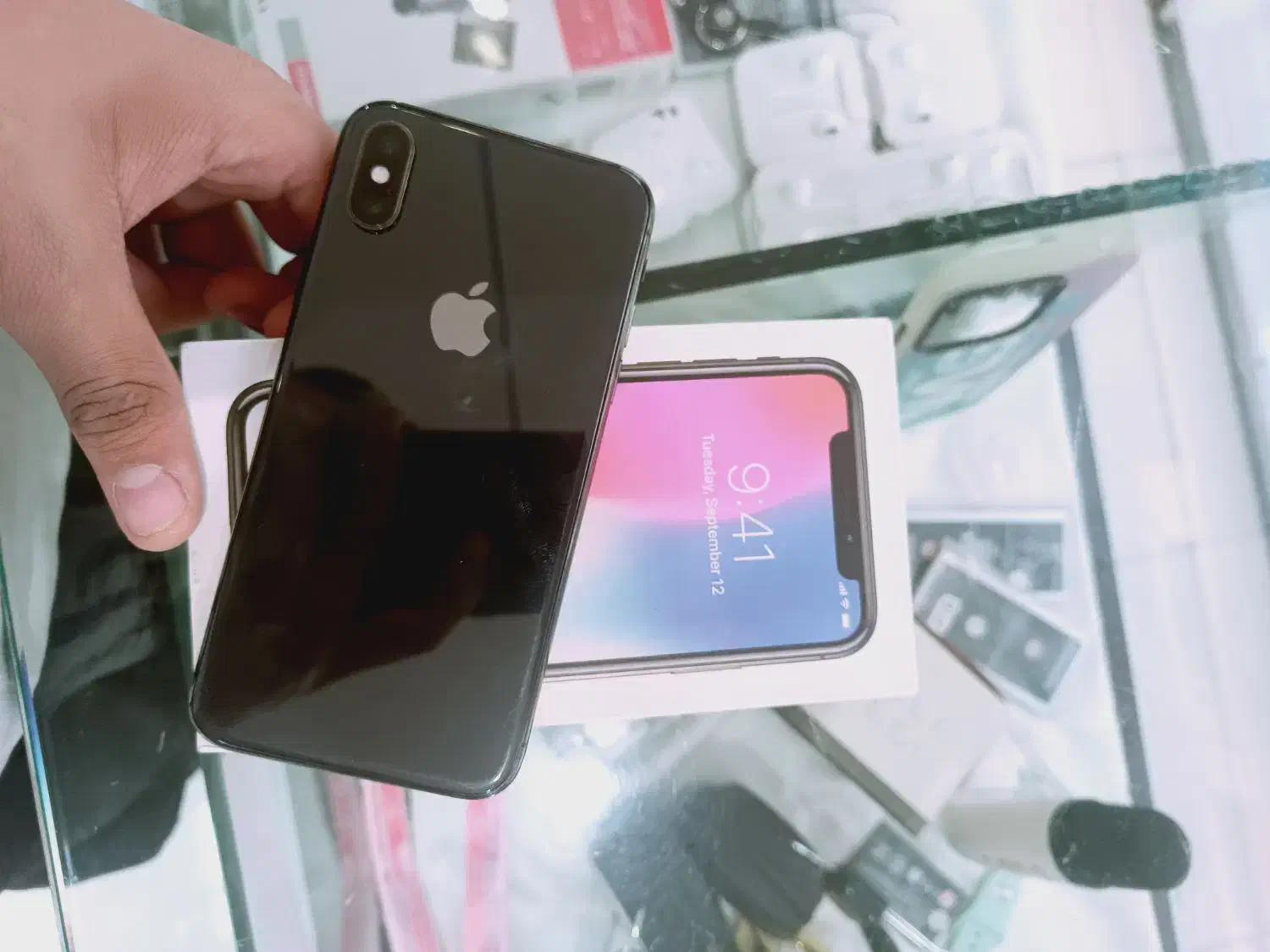 آیفون X 64 مشکی|موبایل|گرمدره, |دیوار