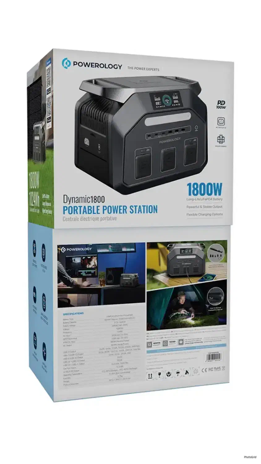 پاور استیشن ۱۸۰۰ وات پاورولوژی|لوازم جانبی موبایل و تبلت|ساری, |دیوار