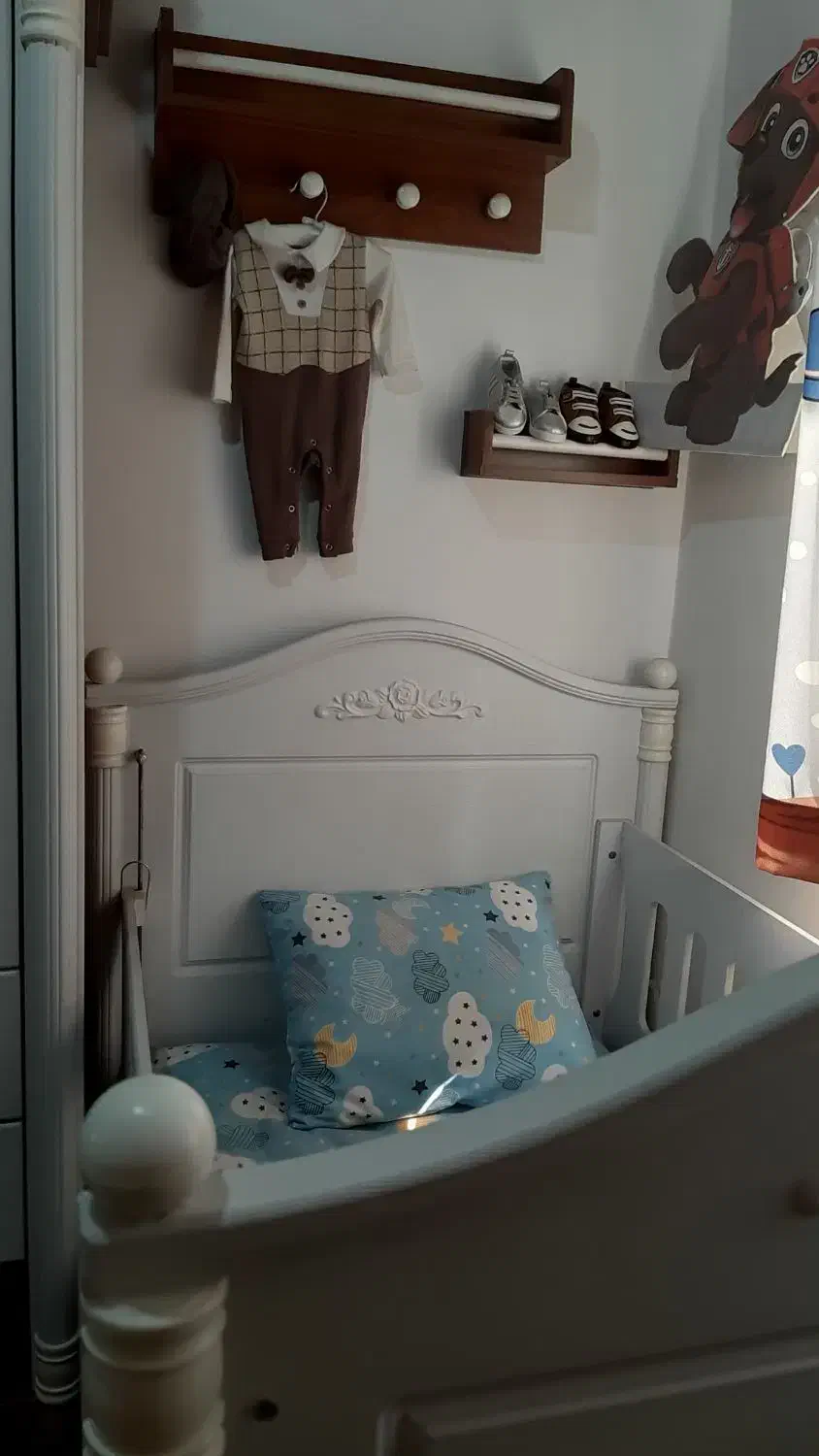 تخت و کمد نوزادی|تخت و صندلی بچه|رشت, گلباغ نماز|دیوار