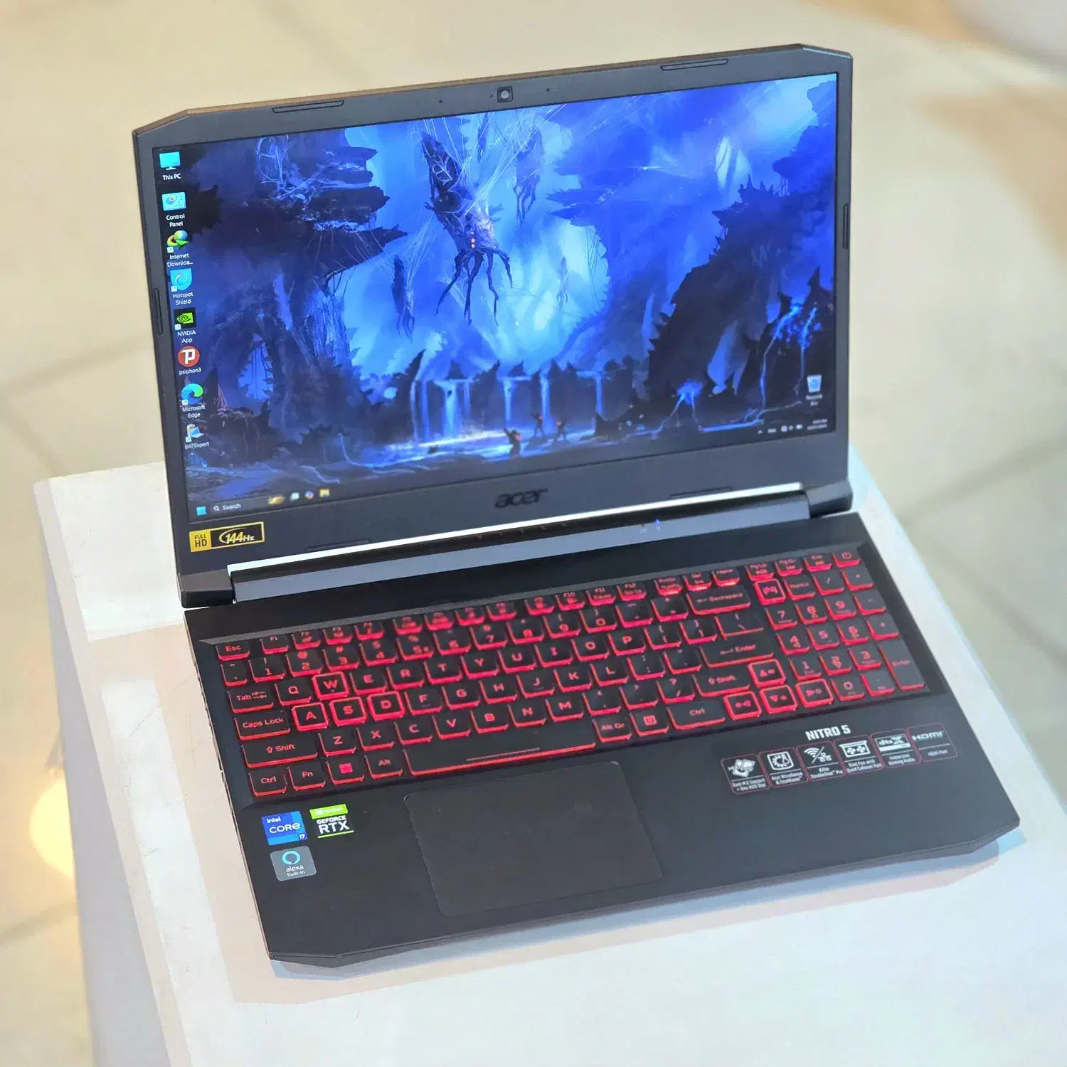 لپتاپ گیمینگ Acer Nitro 5 حرفه ای گرافیک RTX3050Ti|رایانه همراه|شیراز, ملاصدرا|دیوار