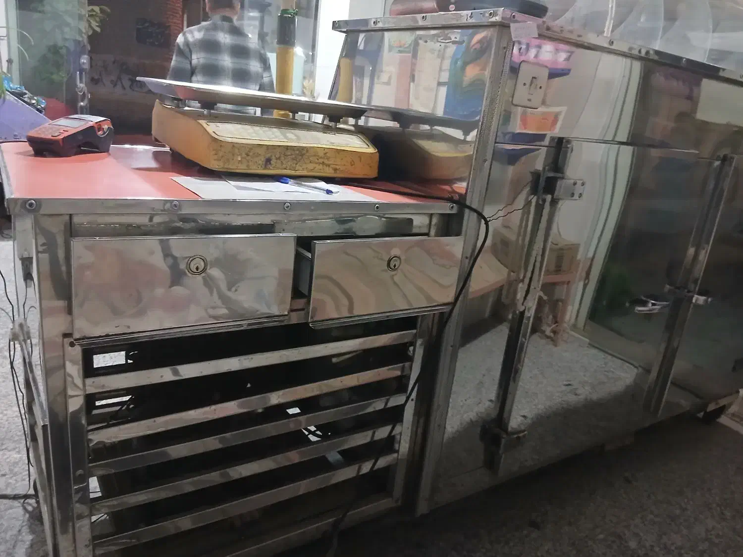 یخچالویترینیتماماستیلنگیر|فروشگاه و مغازه|خمینیشهر, |دیوار