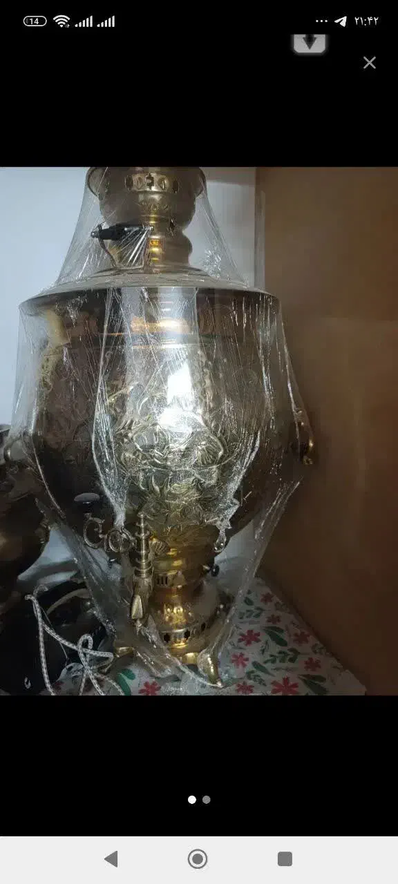 سماور گازی 50لیتری|سماور، چای‌ساز، قهوه‌ساز|کاشان, فاز ۲ ناجی آباد|دیوار