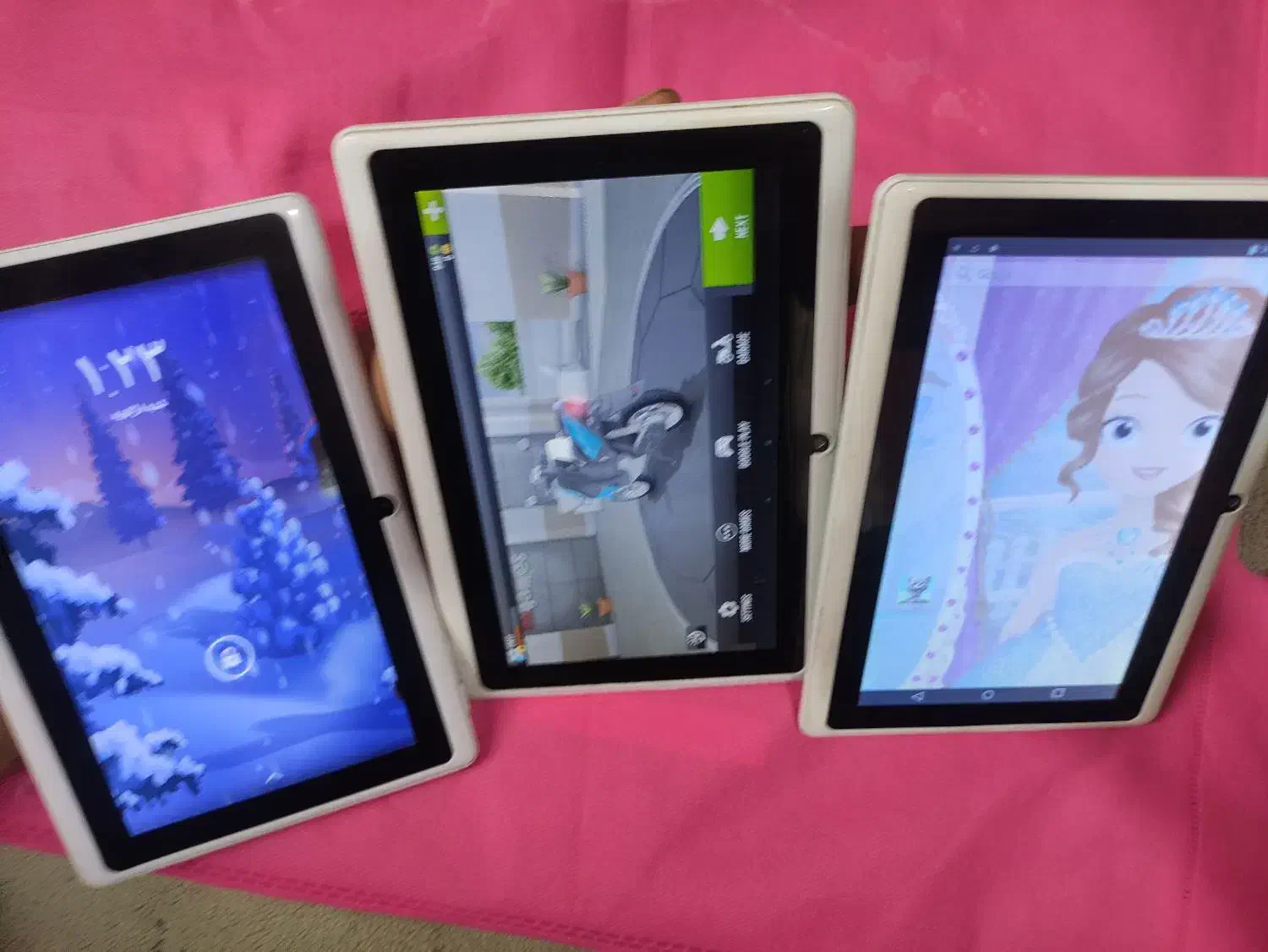 3تبلت  انواع بازی و فیلم سالم شیک دونه ای 1100|تبلت|تهران, مینای جنوبی|دیوار