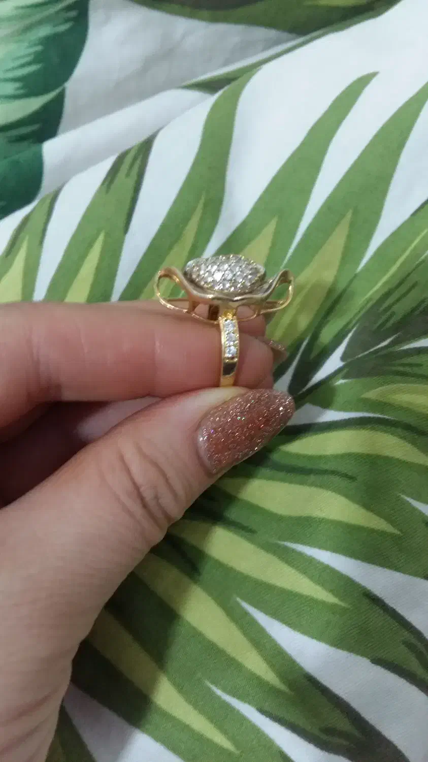 انگشتر کاملا سالم خیلی کم استفاده شده|جواهرات|مراغه, |دیوار